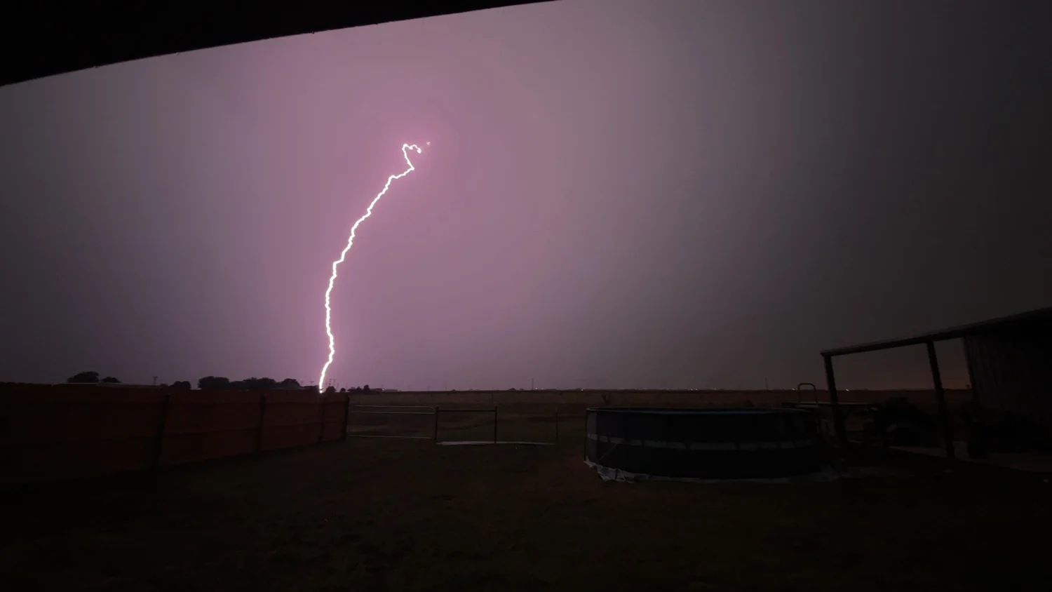 Electrical Storm in Central Texas, Dripping Springs, Hays County