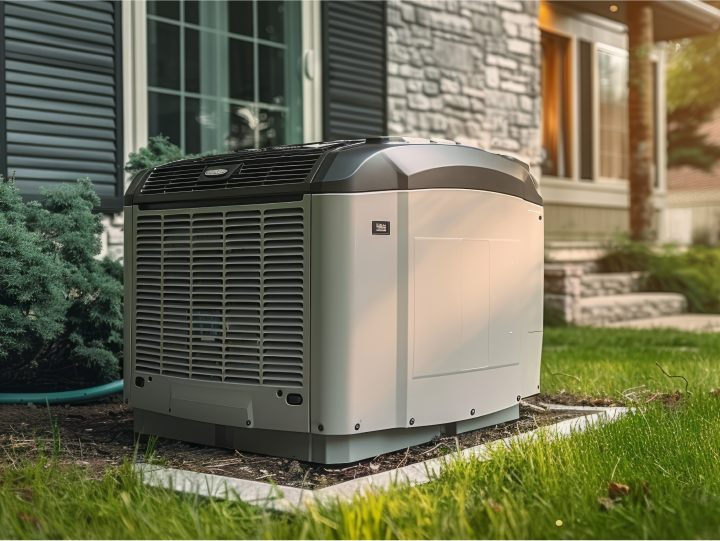 PowerMeans Electric Generac Installed unit in a Dripping Springs home.