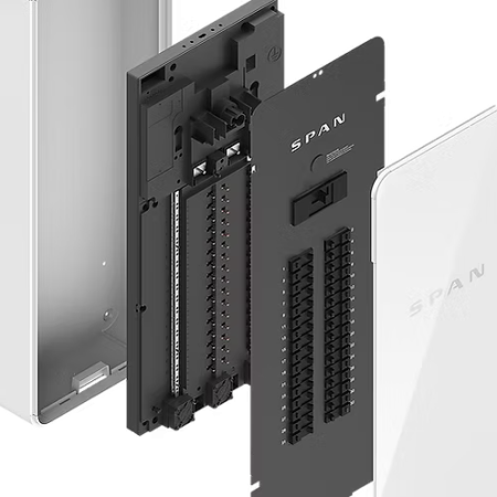 SPAN Smart Panel Powered by PowerMeans Electric.